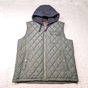 NWOT Point Zero Hooded Puffer Vest